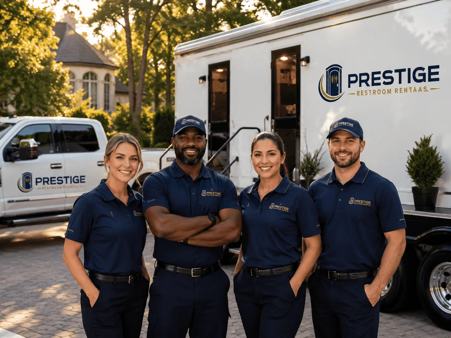Trusted Luxury Portable Restrooms company in Benham, KY
